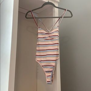Striped Bodysuit